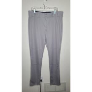 NWT Easton Rival open bottom grey baseball pants - XL